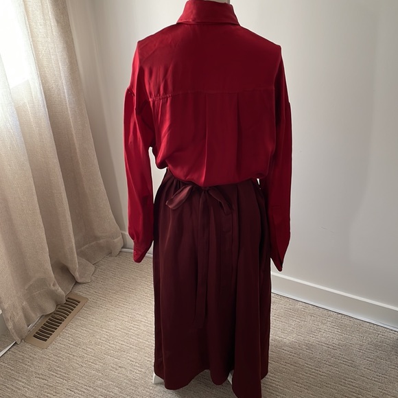 Zara satin limited edition midi dress - Picture 2 of 2